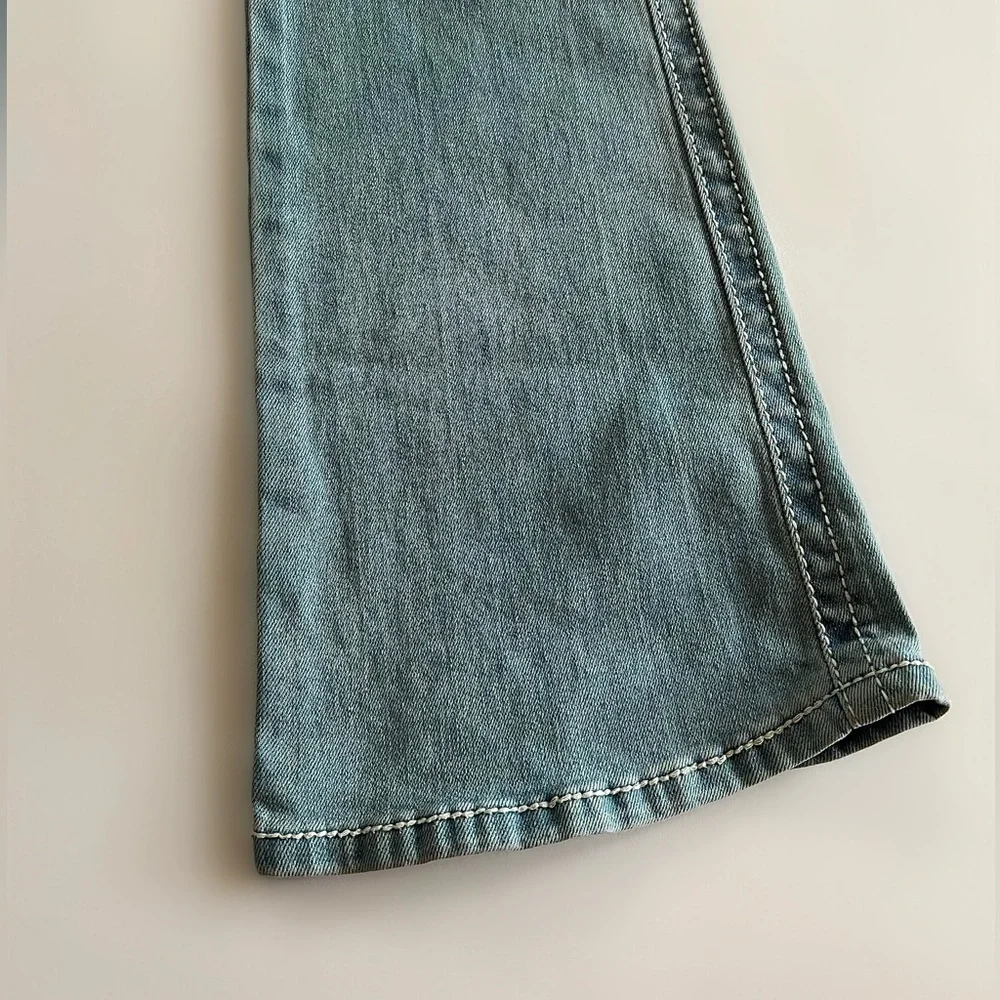 Rue21 Mid - Rise Boot Ultimate Stretch Flare Jean Size 6 - Picture 8 of 13